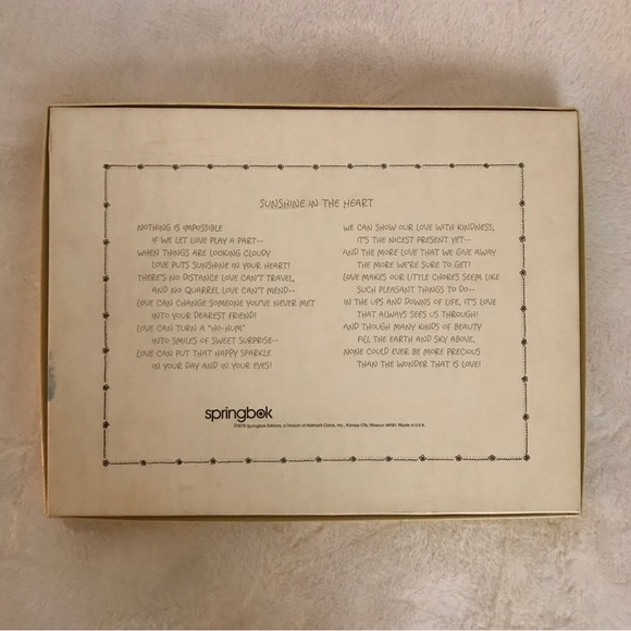 Vintage “Love Is Sunshine In The Heart.” An Authentic Springbok Jigsaw Puzzle - Picture 3 of 8